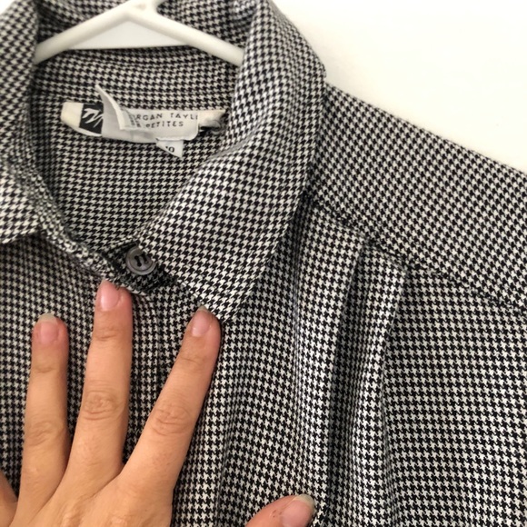 Vintage houndstooth jumpsuit - Picture 7 of 11